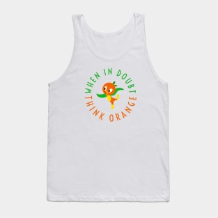 Orange bird Tank Top